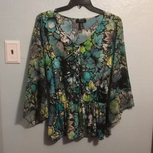 Style& co. Women's peplum top